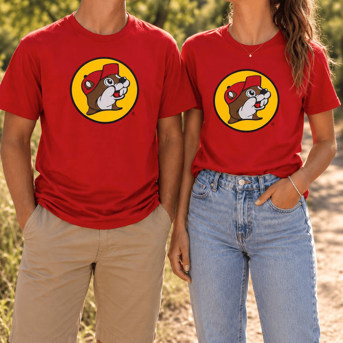 Buc-ee's Classic Red Logo Shirt