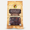 Buc-ee's Beef Jerky Mesquite Peppered 4 oz bag front view