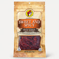 Buc-ee's Beef Jerky Sweet & Spicy 4 oz bag front view