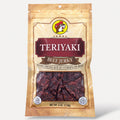 Buc-ee's Beef Jerky Teriyaki 4 oz bag front view