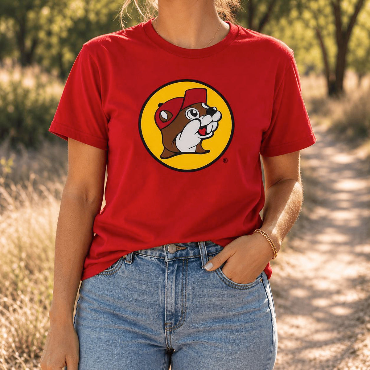 Buc-ee's Classic Red Logo Shirt