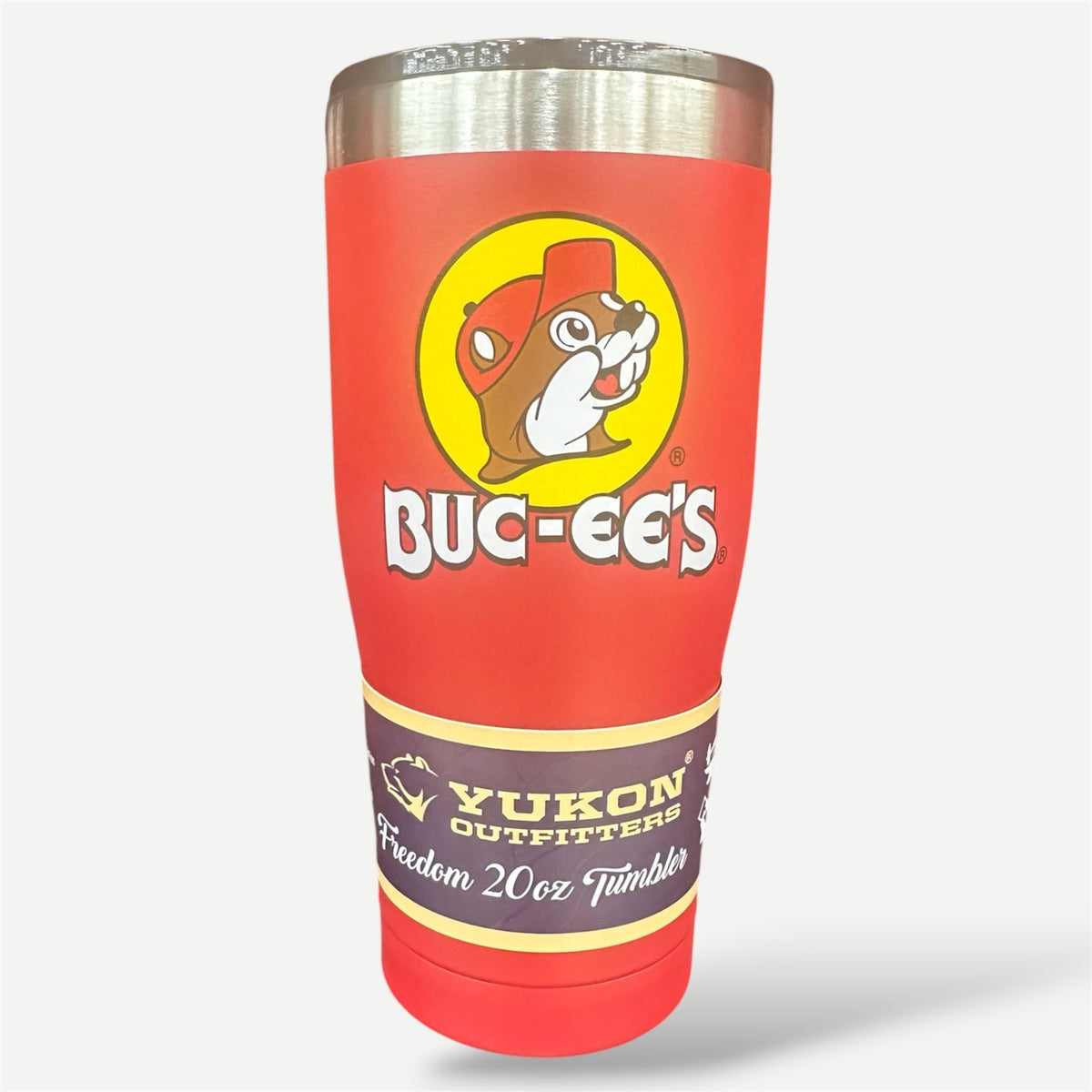 Yukon Outfitters x Buc-ee’s Freedom 20oz White Tumbler